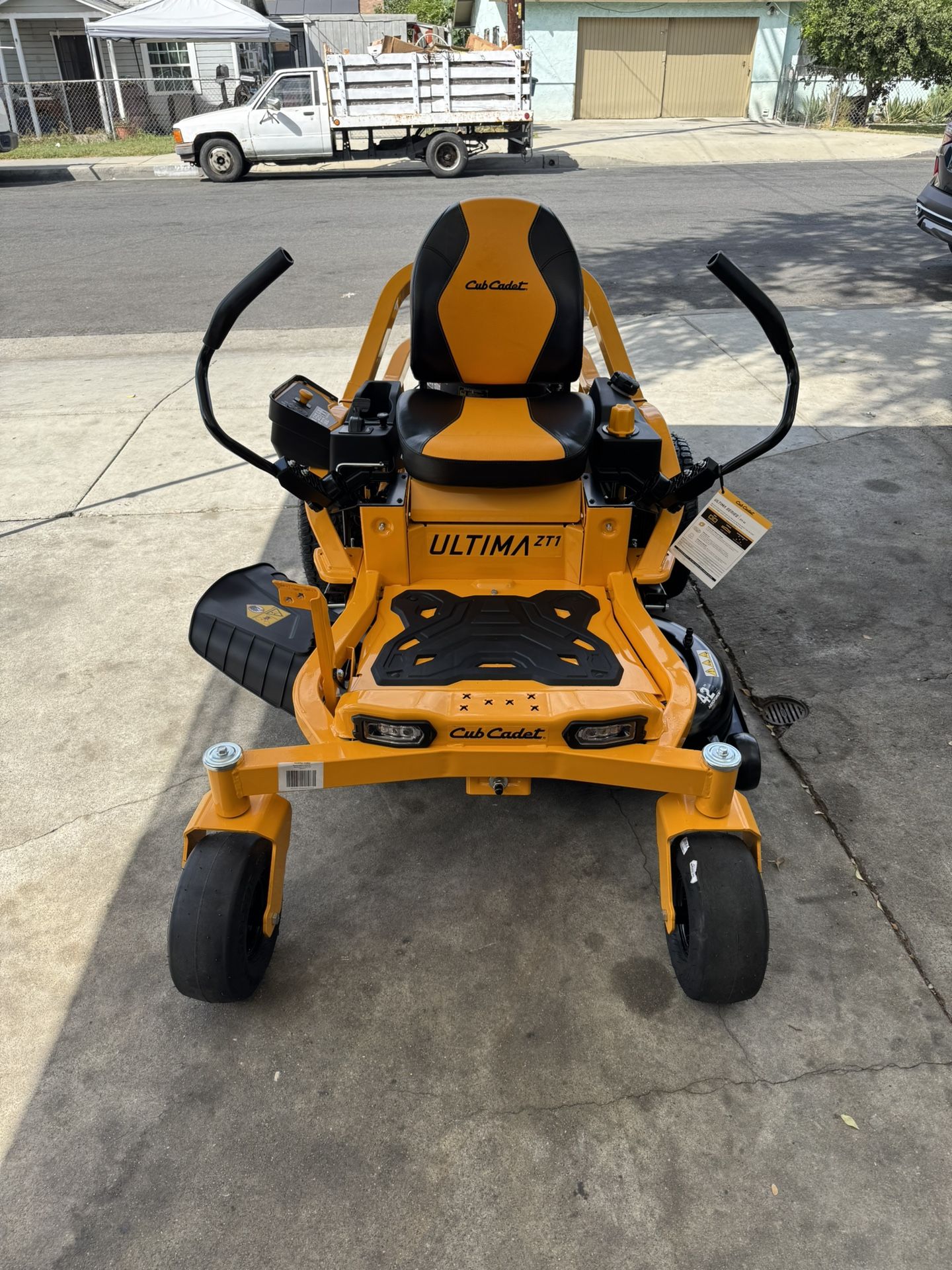 Cub Cadet Ultima 42 in. 21.5 HP V-Twin Kawasaki Engine Dual Hydrostatic Drive Gas Zero Turn Riding Lawn Mower 