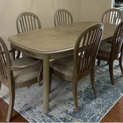 Bernhard Oak Dining Table And Chairs