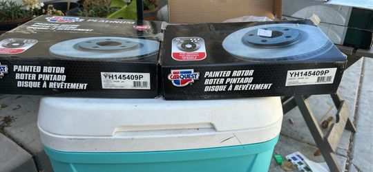 CarQuest Painted Brake Rotors YH145409P – Pair