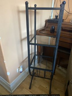 Glass Shelves Organizer/Decorative