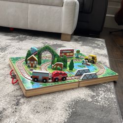Wooden Train Set