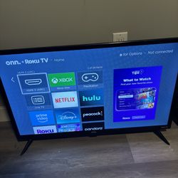 32” Onn Roku TV Smart Television