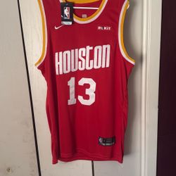 Red , White And Yellow James Harden 