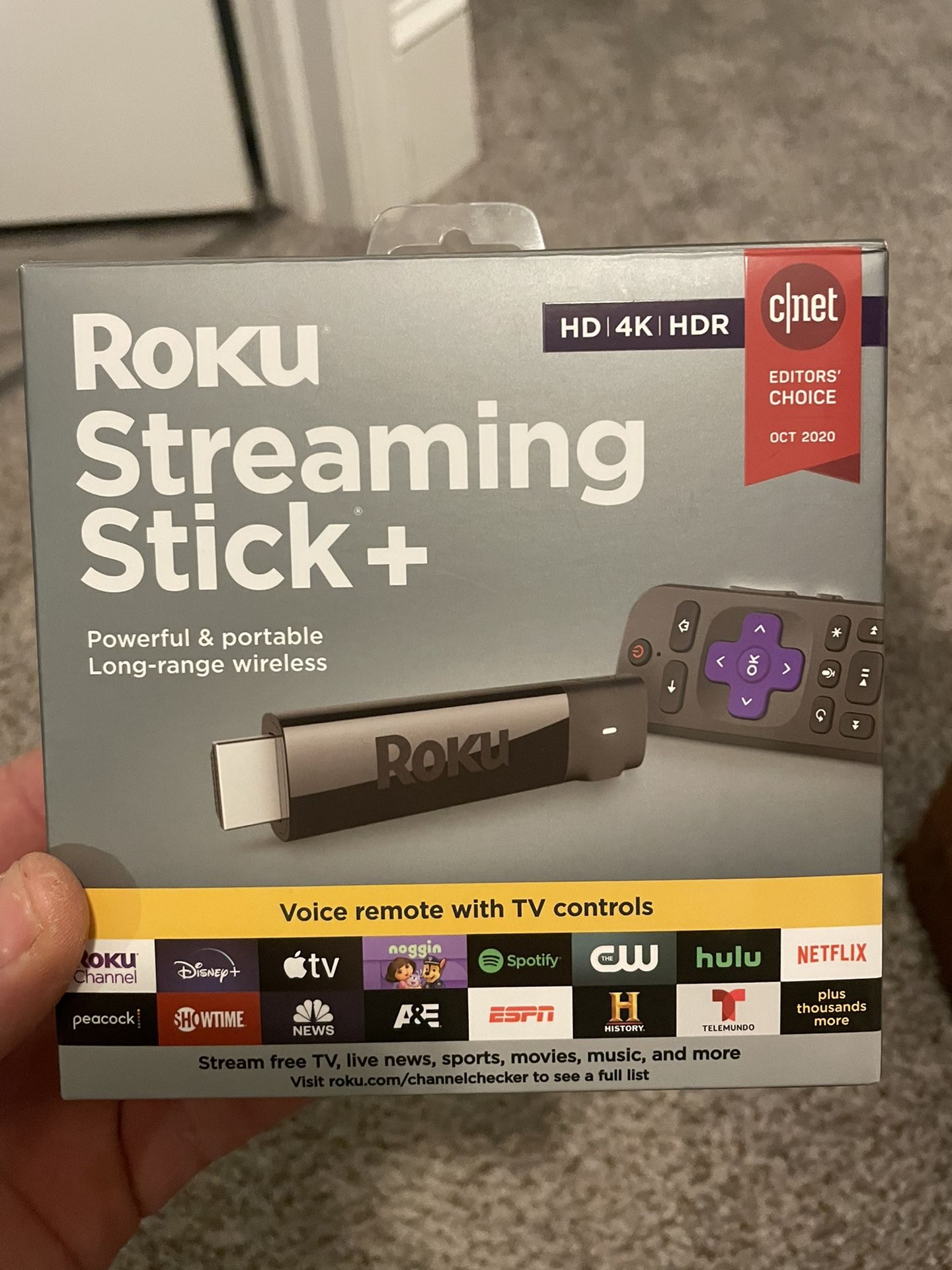 Roku Streaming Stick + (HD/4K/HDR)