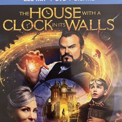 The HOUSE With A CLOCK In The WALLS (Blu-Ray + DVD-2018)
