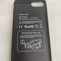Apple Iphone 8 Charger Case $40