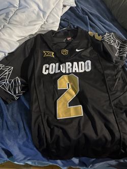Authentic Nike Colorado Buffalos Shadeur Sanders #2 Jersey
