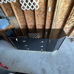 Vintage Italian Hand-Crafted Dresser With LED Chest Additive