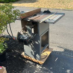 Free (or Donation To Charity) Table Saw