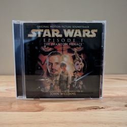 Star Wars The Phantom Menace Soundtrack CD 