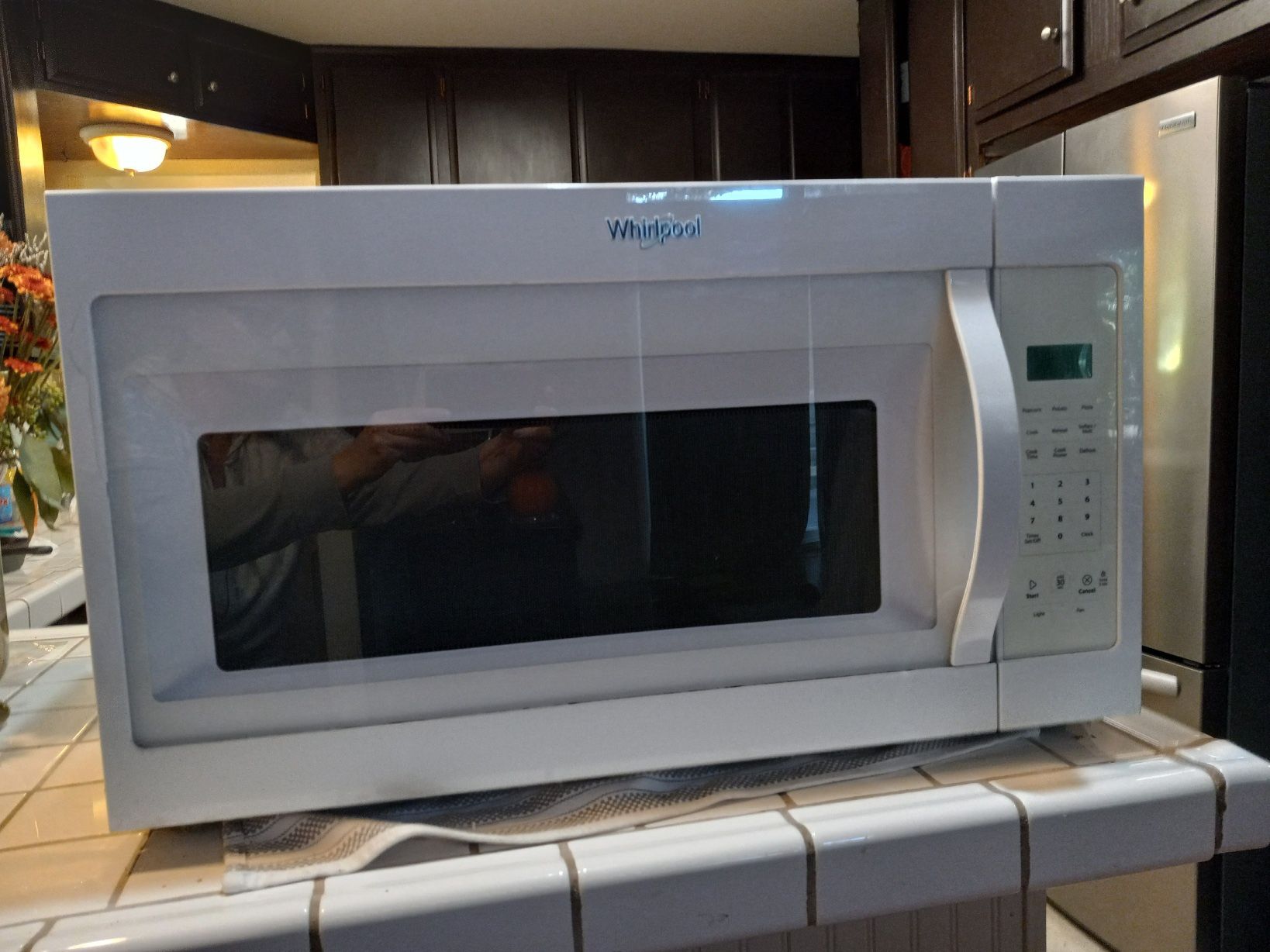 2017 Whirlpool Over The Range Microwave Model: WMH31017FW