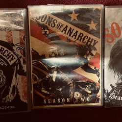 Sons Of Anarchy Seasons 1-3 DVD