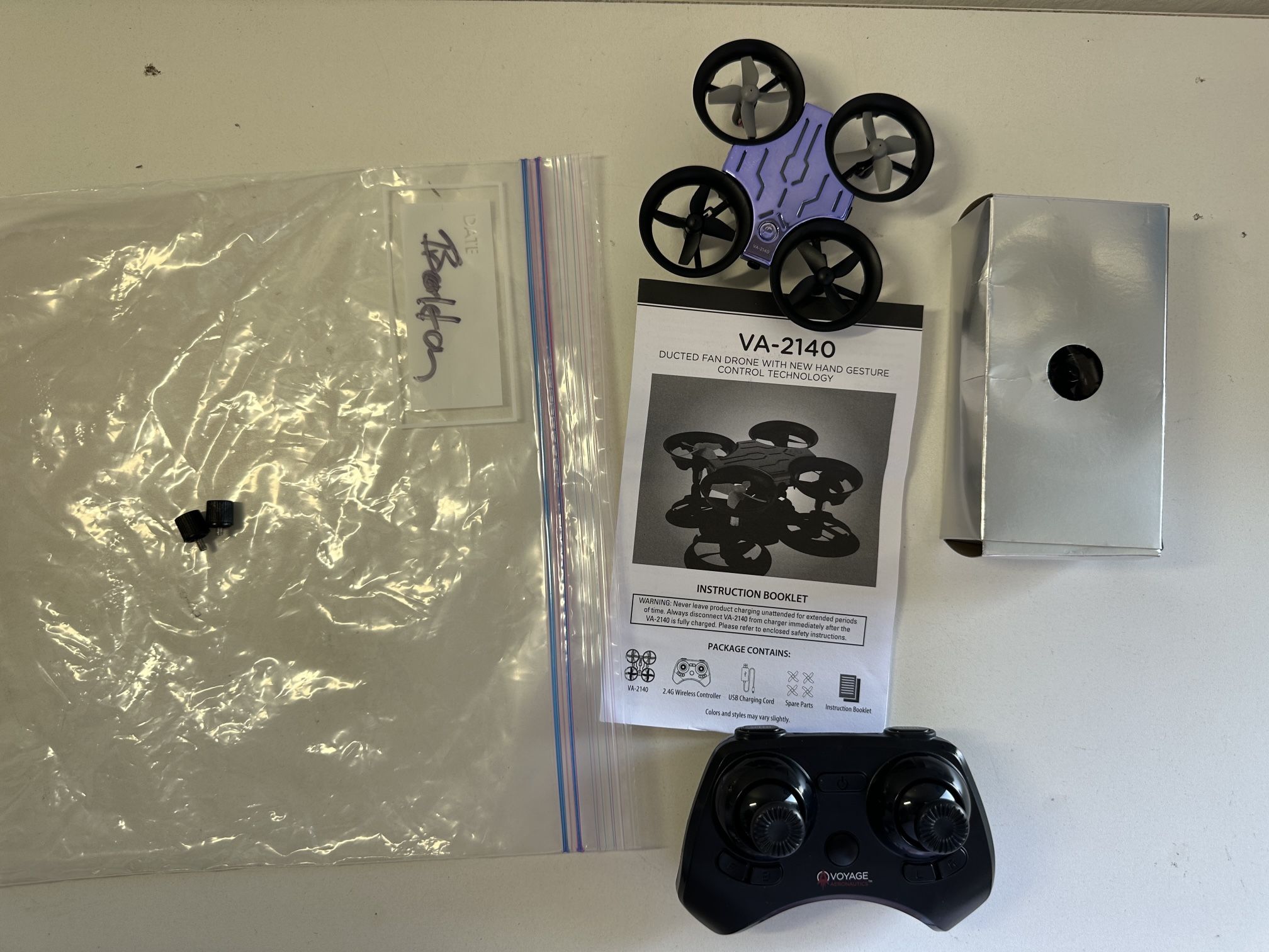DUCTED FAN DRONE WITH NEW HAND GESTURE-CONTROL VA-2140