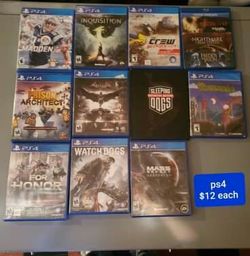 Juegos. Ps4