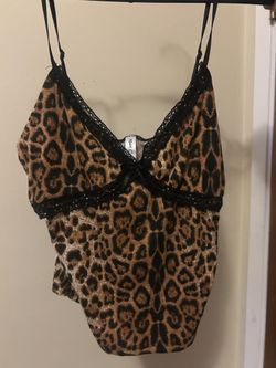 Cheetah Print Tank Top