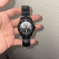 Invicta Watch All Black Tone 