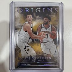2022-23 Panini Origins Roots Of Greatness Jamal Murray Nikola Jokić #13