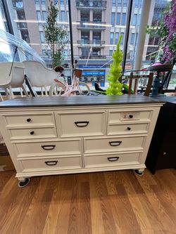 7 Drawer 63" W Dresser