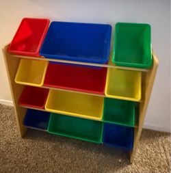 Kids Toy Storage Organizer with Bins