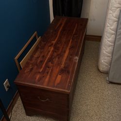 Real Cedar wood hope chest
