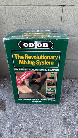 OdJob Revolutionary Concrete Mixing System