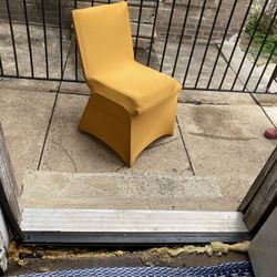 Gold Chair Covers 
