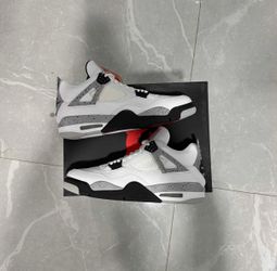 Jordan Air Jordan 4 Retro OG White Cement 2016 Mid-Top Sneakers 840606-192
