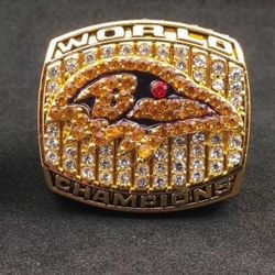 Baltimore Ravens 2000 (Ray Lewis) World Champions Ring Size 11