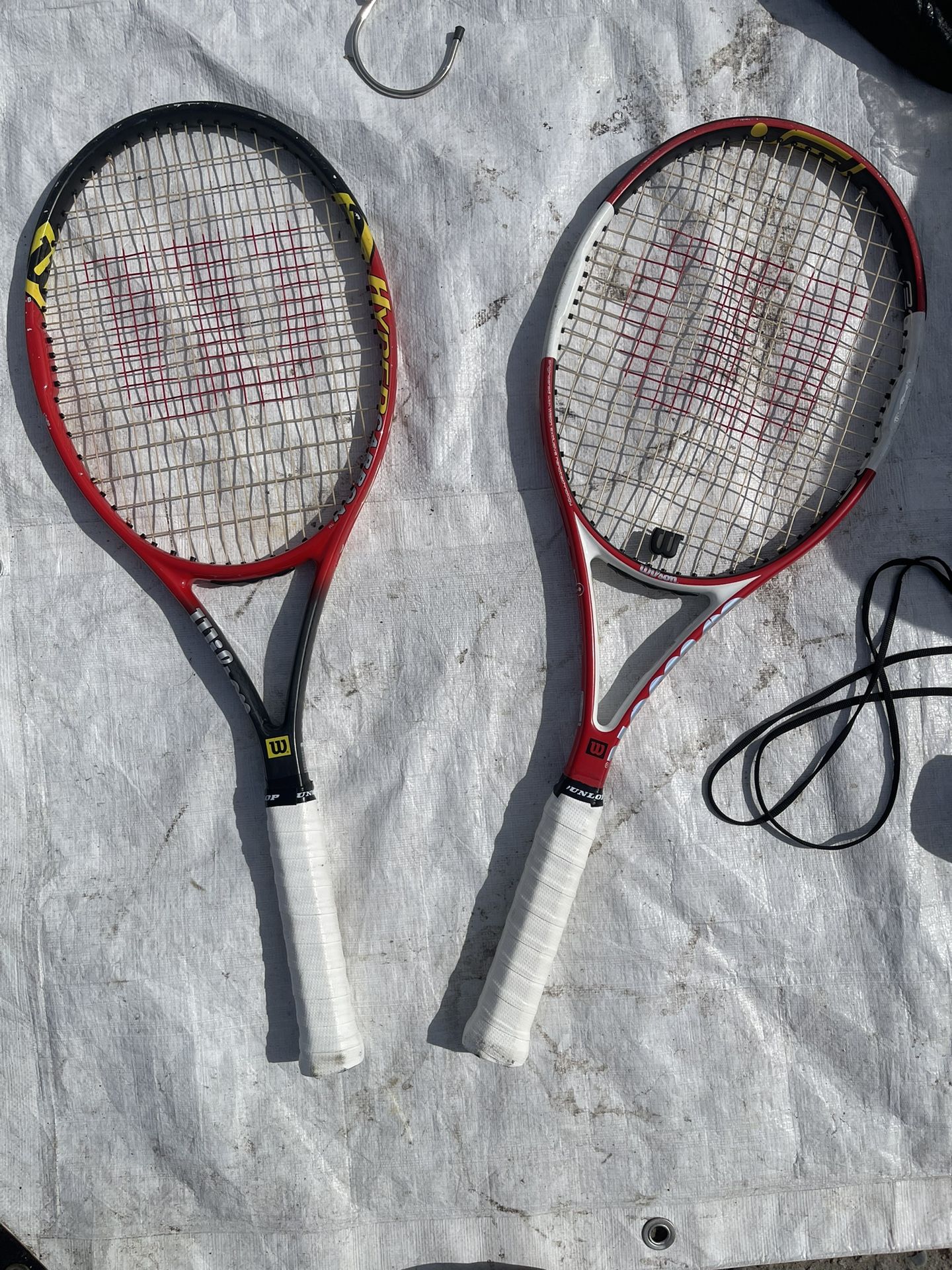 2 Wilson Tennis Rackets Excellent Condition 