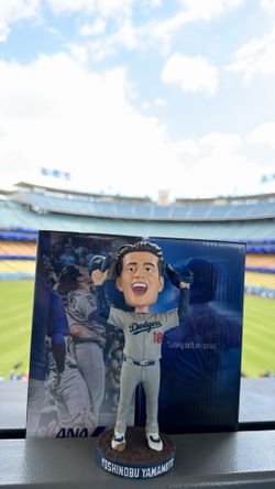 2026 Dodgers Yoshinobu Yamamoto World Series Bobblehead