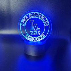 LED LA DODGERS COLORS CHANGING LIGHT