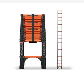 SINMEIRUN Telescoping Ladder, 16.5 FT, 11.8"