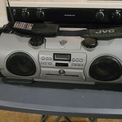 Classic JVC Bazooka Tube Boombox