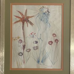 attributed to Salvador Dalí (12”x14”)