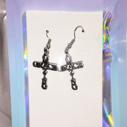 Cross Earrings 