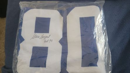 Steve Largent Autographed Jersey