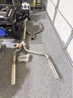 350z exhaust and y pipe