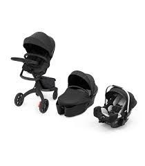 Stokke Stroller Set In Black Including Everything  Nuna Car Seat Bassinet & More 