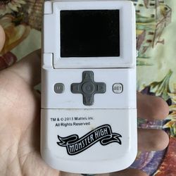 Parts Only TM Mattel 2013 MONSTER HIGH Handheld Digital Camera Recorder SD Card