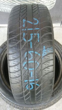One used 215 60 16 Uniroyal tire
