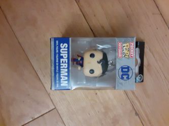 Superman Pop Keychain Funko Exclusive