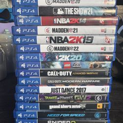 PS4 Games 