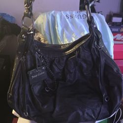 Juicy Couture Vintage Black Leather Bag