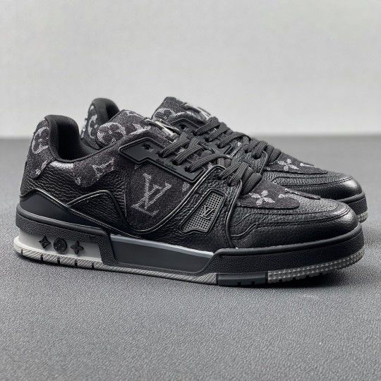 Louis Vuitton x Nigo LV Monogram Denim Black Sneaker