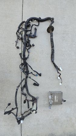 1st Gen Scion Xb Engine Harness Wiring ECU And Running Engine