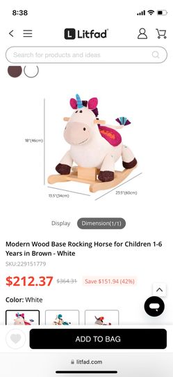 Unicorn Rocking Horse