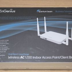 EnGenius WiFi AC1200 Access Point AP Client Bridge