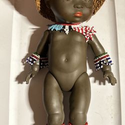 African Vintage Doll