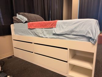 Twin size bed frame
