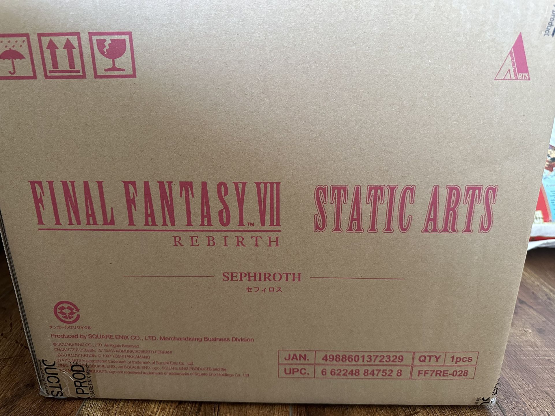 Final Fantasy VII Rebirth Collector’s Edition Sephiroth Statue ONLY